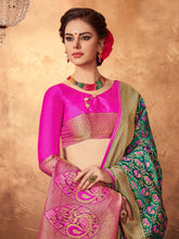 Green Patola Silk Woven Saree